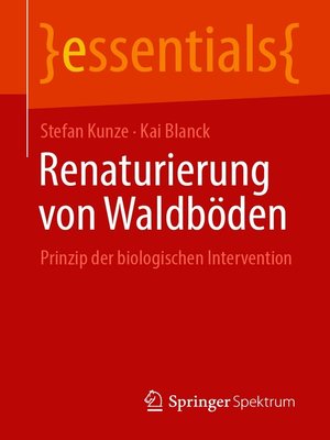 Renaturierung von Waldböden - ebook